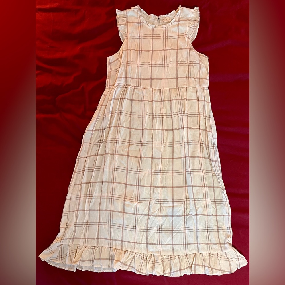 Plaid Long Dress